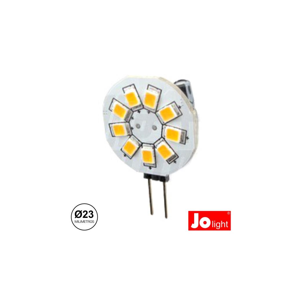 (imagem para) Lâmpada G4 1.5W 10-30V 9 LEDS Branco Frio Jolight