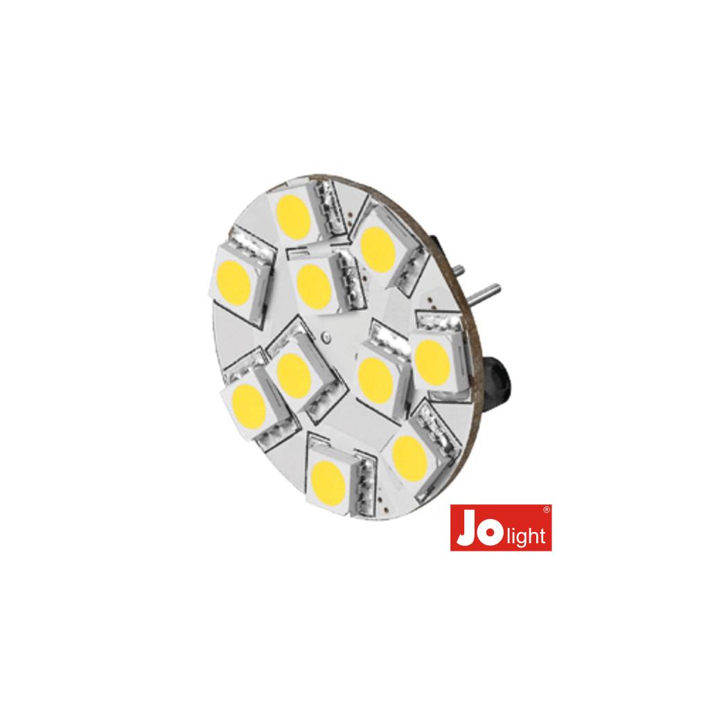 (imagem para) Lâmpada G4 2.2W 12V 10 LEDS Branco Frio Jolight