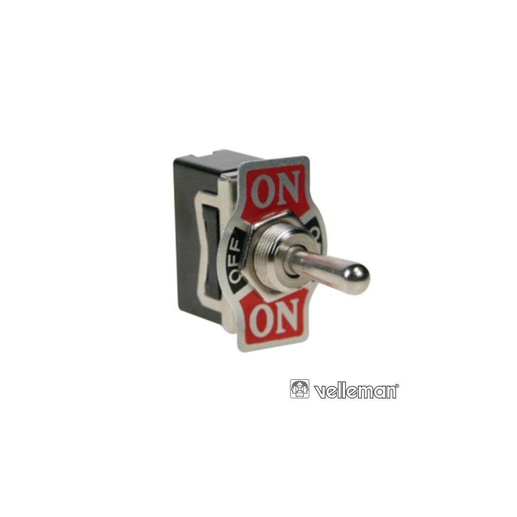 Interruptor Alavanca Spdt 1p On-Off-On 10a/250v Modelo Econo (imagem para) Interruptor Alavanca Spdt 1p On-Off-On 10a/250v Modelo Econo