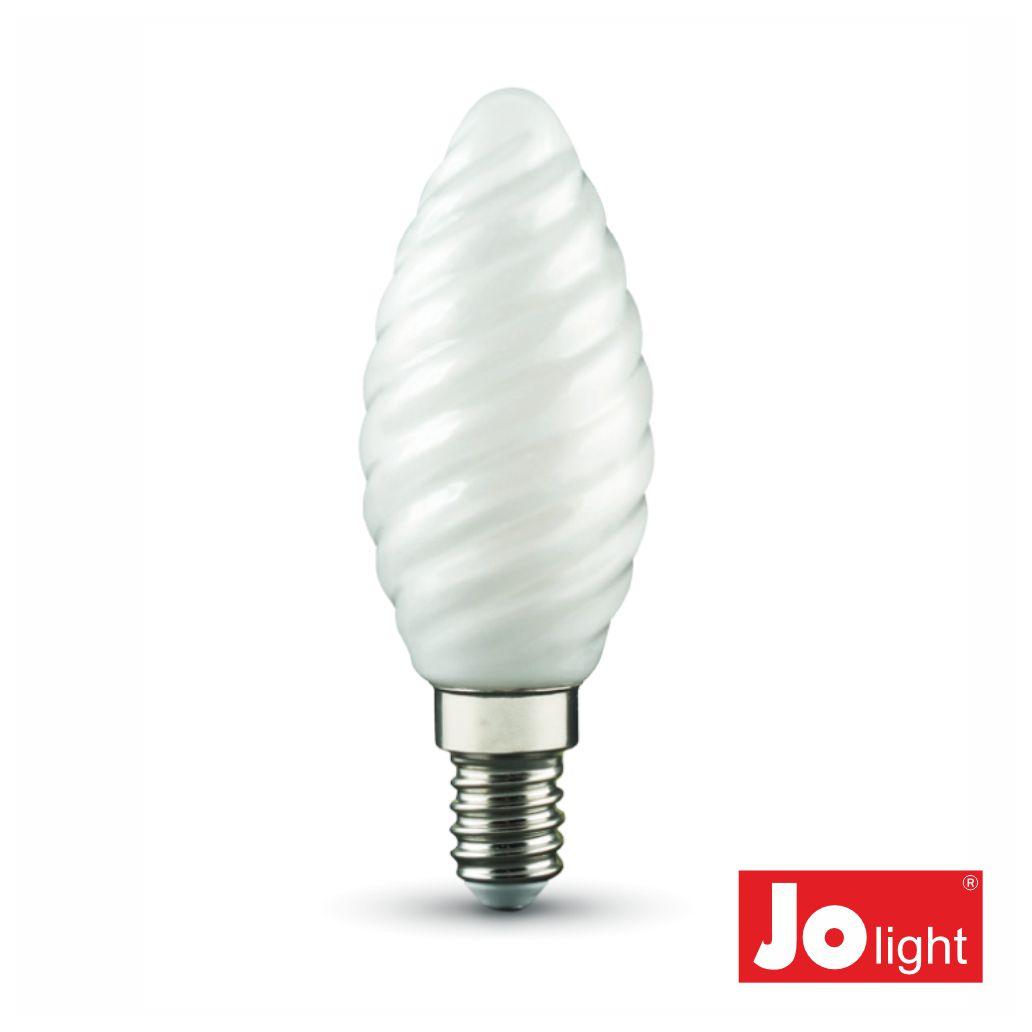 (imagem para) Lâmpada LED E14 Vela Filamento 4.5W 230V 2700K 470lm JOLIGHT