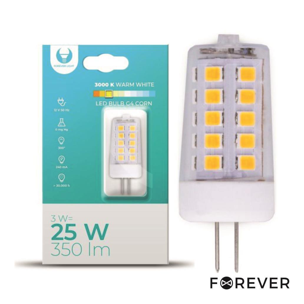(imagem para) Lâmpada G4 3W 12V Corn 3000K 350lm