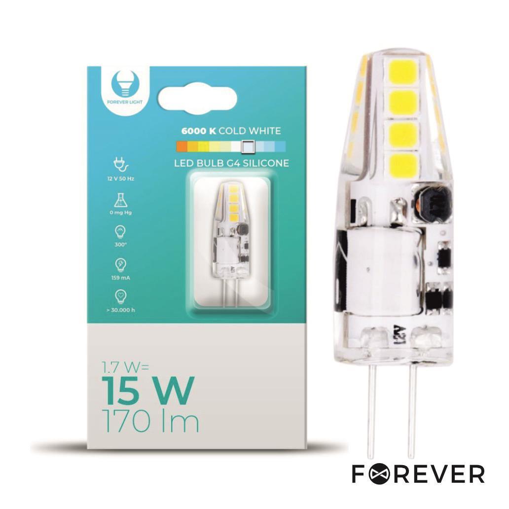 (imagem para) Lâmpada G4 1.7W 12V Silicone 6000K 170lm
