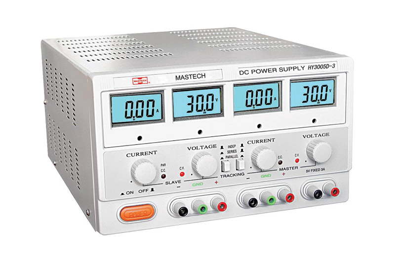 (imagem para) Fonte Alimentação Digital 2x 0-30V 5A + 5V 3A