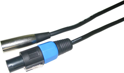 (imagem para) Extensão XLR Macho / Speakon Macho 10MT