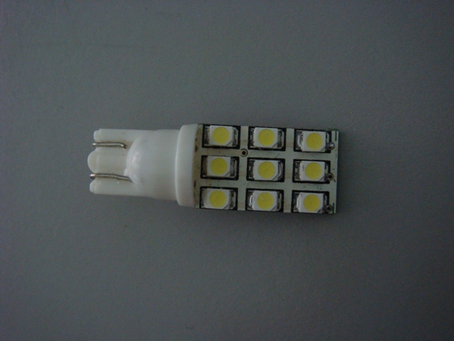 (imagem para) Lâmpada T10 - 9 Led´s SMD para mínimos ou interior