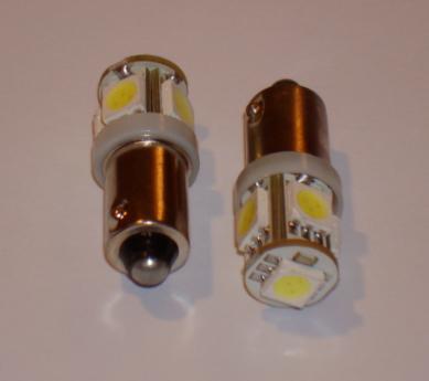 (imagem para) Lâmpada BA9S - 5 SMD Led para mínimos ou interior