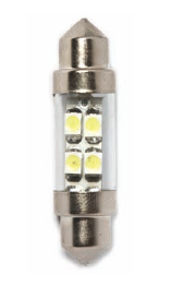 (imagem para) Lâmpada Tubular - 36mm 4Led p/ interiores ou chapa de matrícula