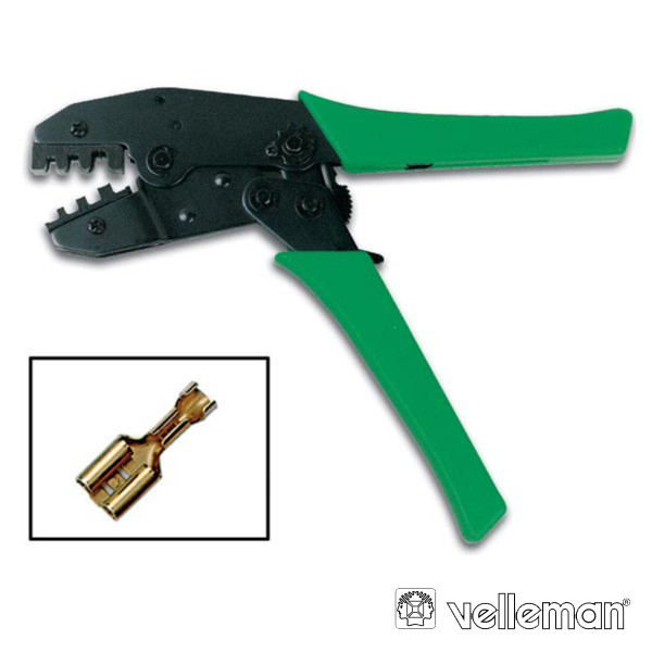 (imagem para) ALICATE DE CRAVAR TERMINAIS NÃO ISOLADOS VELLEMAN