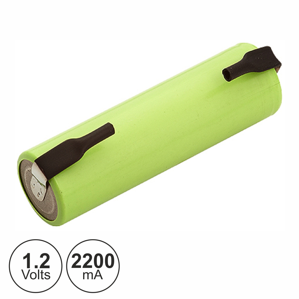 (imagem para) Bateria Ni-Mh AA 1.2V 2200ma C/ Patilhas