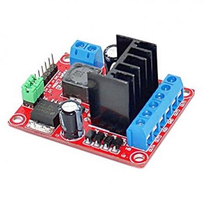 (imagem para) Módulo Controlador Motor DC5V p/ Funduino - L298N