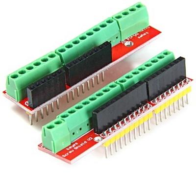 (imagem para) Módulo Extensão p/ UNO e MEGA p/ Funduino