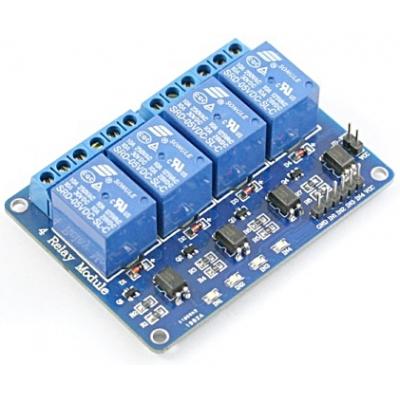 (imagem para) Módulo 4 Relés 5V p/ Funduino