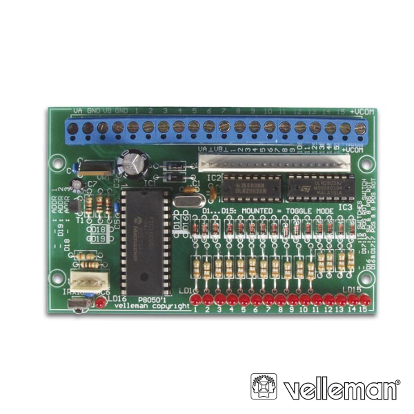 (imagem para) RECEPTOR DE 15 CANAIS POR INFRAVERMELHOS