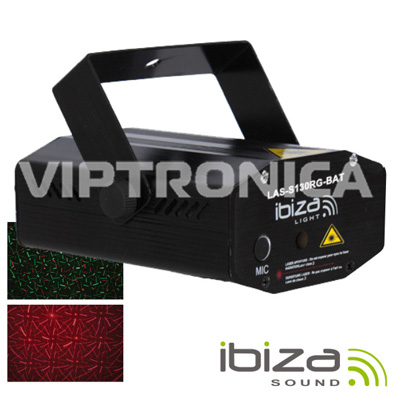 (imagem para) LASER 130MW VERMELHO/VERDE FIREFLY PRETO C/ BATERIA IBIZA
