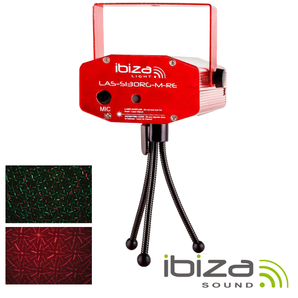 (imagem para) LASER 130MW VERMELHO/VERDE FIREFLY VERMELHO IBIZA