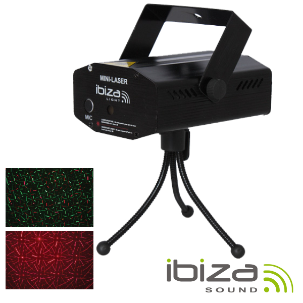 (imagem para) LASER 130MW VERMELHO/VERDE FIREFLY PRETO IBIZA