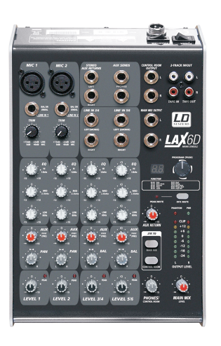 (imagem para) Mesa Mistura 6 Canais com FDX