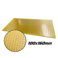 (imagem para) Placa Circuito Impresso Perfurada 100X160MM