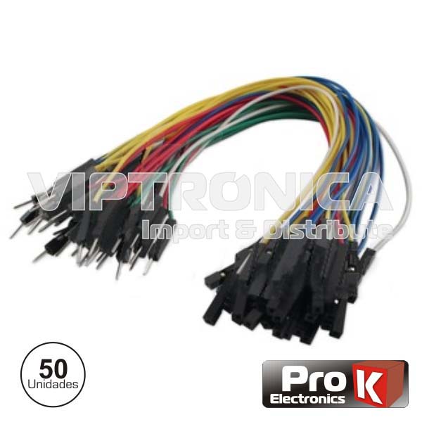 (imagem para) KIT 50 SHUNTES MACHO FÊMEA PROK