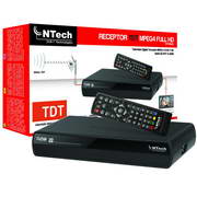 (imagem para) Receptor Digital Terrestre - Ntech - TDT1300HD