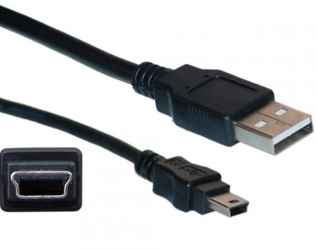 (imagem para) USB-A -> mini USB