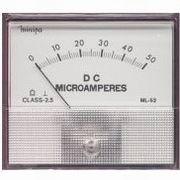 (imagem para) Amperimetro Analógico DC - 50uA - 50x50