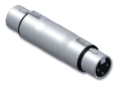 (imagem para) Ficha Adaptadora Canon/XLR Fêmea 3P - 5P Fêmea